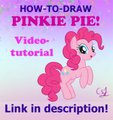 My Little Pony TUTORIAL: How to draw Pinkie Pie! by BitsyArt