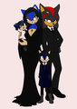 Addams Hedgehogs by BlizzardWolf