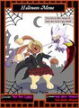 Maka AlBonBon and Solire Evans Halloween Theme by HellRay