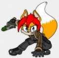 Flat Colour, Sai Inked Commission for Keisastraza by Bluebean