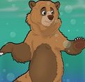 Kenai in the river by lobowupp