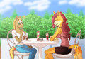 Ice-Cream on a Sunny Day by Xenorus