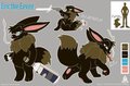 Eric Eevee Morph Reference Sheet v1.0