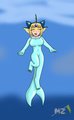 Mizuko new latex Vaporeon suit