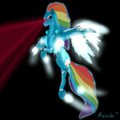 Cyber Rainbow Dash Variant 2734XR7 