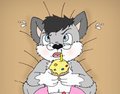 "What are you looking at?" (Gift for Loupy)
