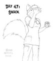 Daily Sketch 47 - Snack
