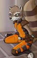 Rocket captured (color by Redfoxsoul)