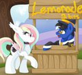 there's always bits in the lemonade stand