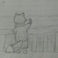 Looking at the ocean