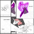 Fel Equestria - Comic concepting by DarkEquestria