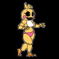 Walking toy chica