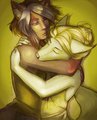 sisters' embrace