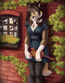 among the ivy