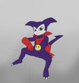 Impmon Sitting by ElMapache