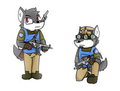 My Military theme Fursona