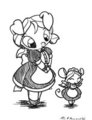 Pan & Mary by PandaMouse