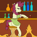 bar maid Hilly Hooffield