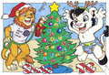 Xmas badges :3 by tigergoof