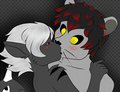 Surprise kiss