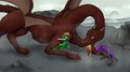 Wesly and Shela Dragon Fight