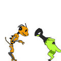 Heliolisk doesn't like Little Electric Dino