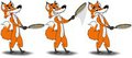 Fox with colors by reptifur