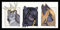 Headshots of Noboru, Twilight and Dawn
