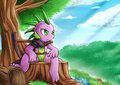 [Side Art] Spike The Gem Hunter