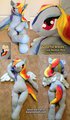 "Colorful Waves" Custom Plush