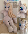 Sun-Tanned Beach Babe Anthro Pony Custom Plush by bigsexyplush
