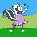 Smelling the roses by Zenia