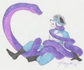 Oh noes! 'Nother snake!!