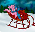 sleigh ride ych auction! by aleusha