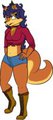 Carmelita in daisy dukes