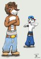 Clyde and Blabbit (The Wedgie Gangs Rivals)