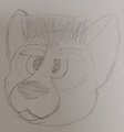 Wolf doodle 11-28-2015