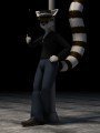 Tossing a chip like a boss, by Anthroanim