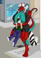 Jinnaya taking a stroll with Kendall by Sylex