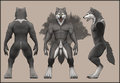 Vargore Werewolf Ref Sheet