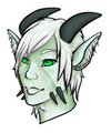 Headshot Commission by bluntgypsy