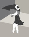 Monument Valley - Crow girl