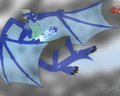 ych : fight fly by Dmcfurry