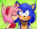 Sonamy(Boom)- Kiss by GottaGoBlastNSFW