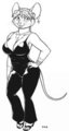 Wynne in catsuit by DAQ