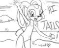 Cream is utterly cute (sketch) by Fairhart