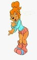 Sissy Alvin Again by vawlkee