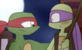 Leave that Bo and Look at me... RaphXDonnie by xAkanyChux