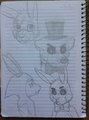 Some moar Fnaf sketches