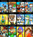 Artists evolution Record 2015